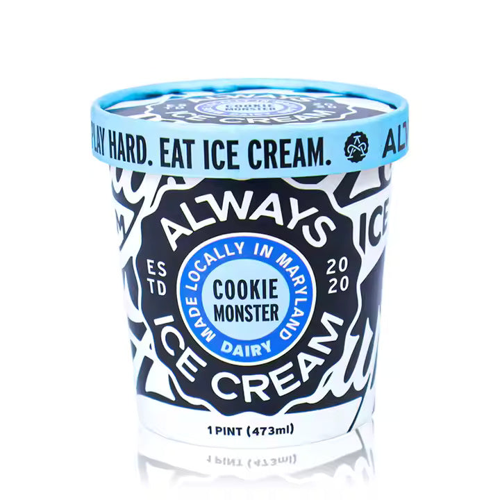 custom plastic lids, Ice Cream Packaging, Custom ice cream cups, ice cream cups by Packarooo, packaroo