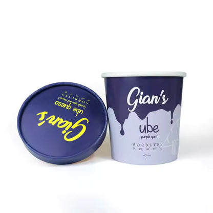 custom plastic lids, Custom ice cream cups, Ice Cream Packaging, ice cream cups by Packarooo, packaroo