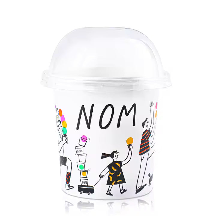 Custom ice cream cups, Packarooo ice cream cups, packaroo