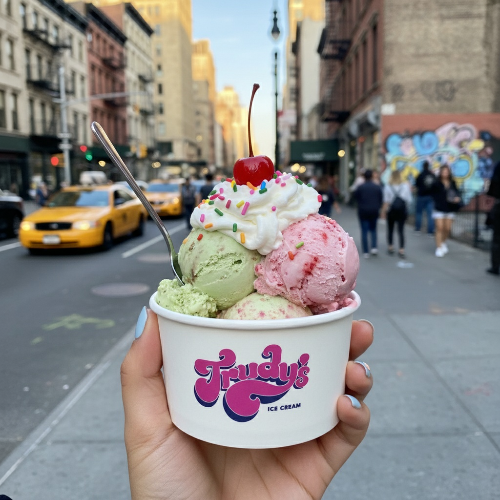 Custom Paper Ice Cream Cups/Containers