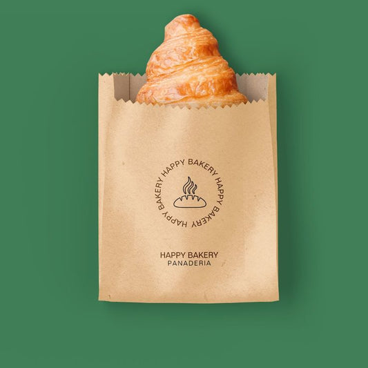 bakery bag, custom bakery bag by Packarooo, Packarooo packaging, packaroo