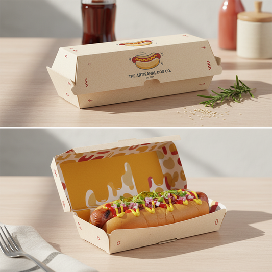 Custom Hot Dog Boxes