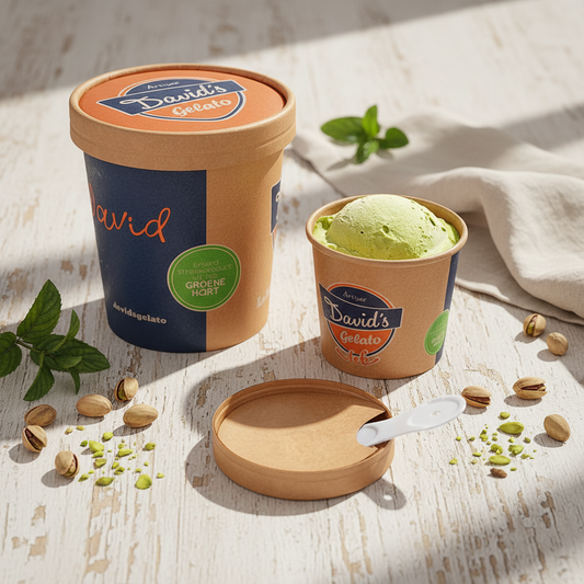 Custom Paper Spoon n' Lids